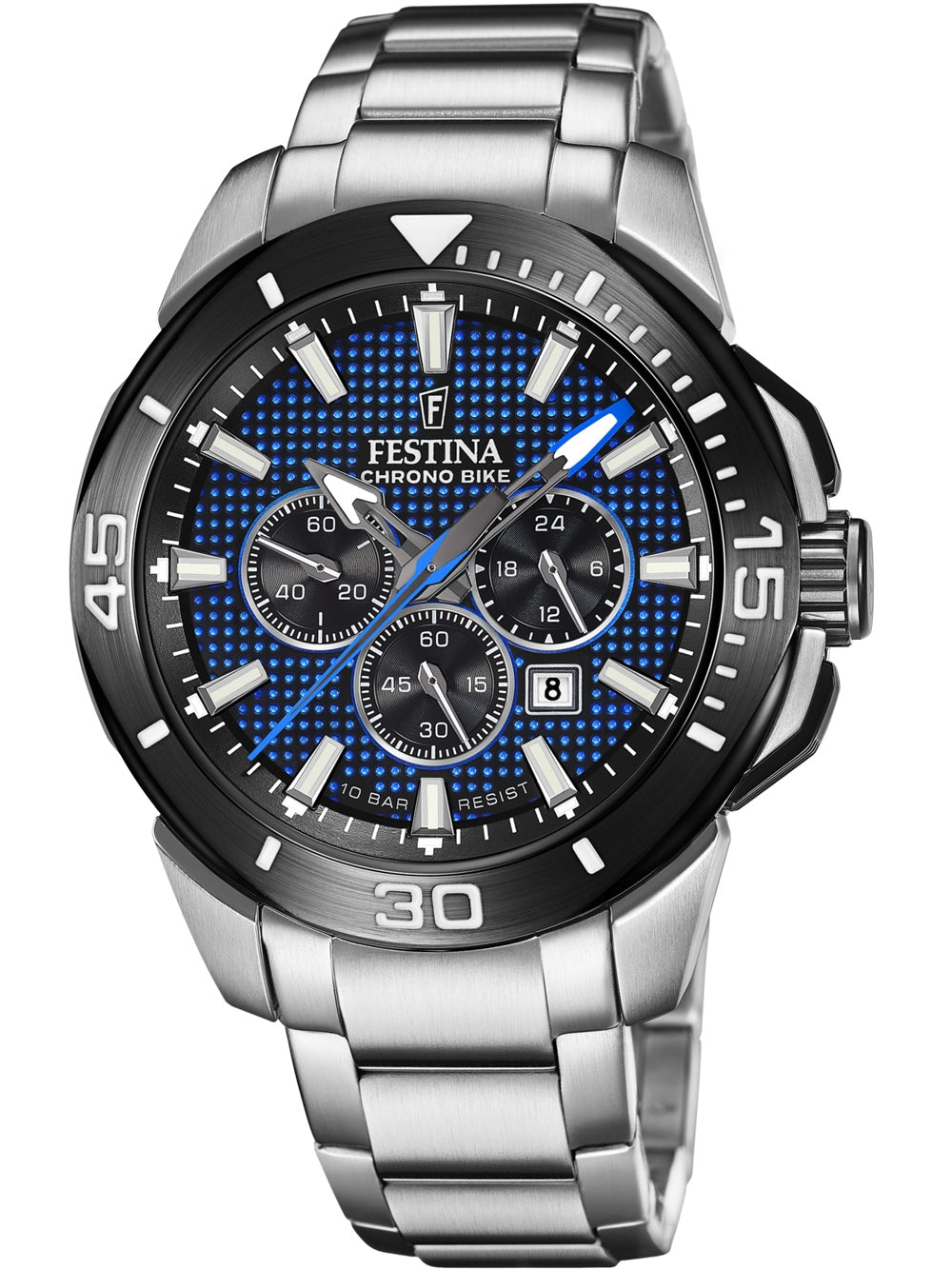 FESTINA CHRONO BIKE F20641_2 Chronograph Armbanduhr 47 mm Schwarz