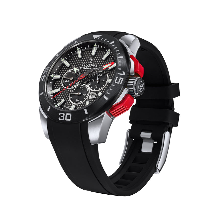 FESTINA CHRONO BIKE F20642_4 Chronograph Armbanduhr 47 mm Schwarz