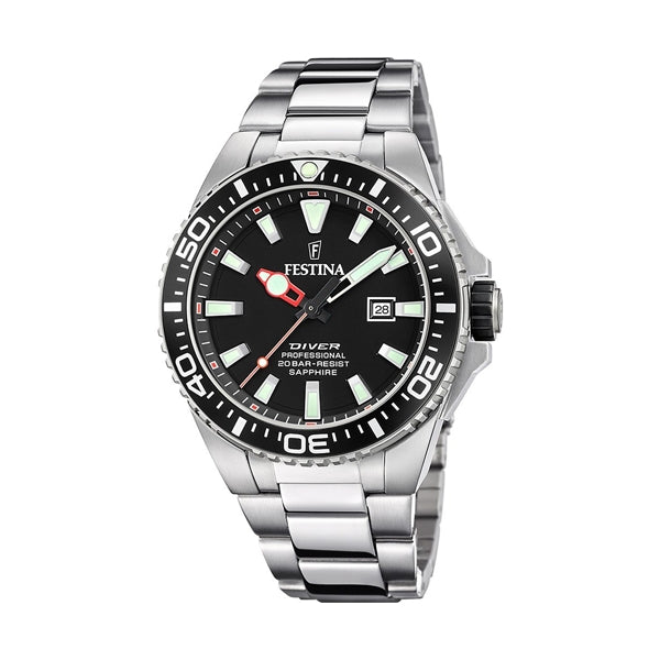FESTINA DIVER - THE ORIGINALS F20663_3 Date Armbanduhr 45 mm ansicht-2