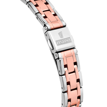 FESTINA MADEMOISELLE F20626_1 Damen Quarzuhr Gold Edelstahl 30 mm – Detailansicht