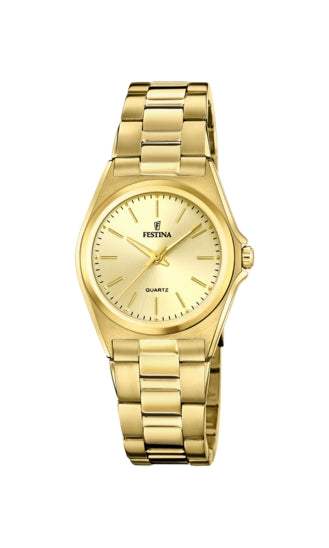 FESTINA Mod. F20557_3 Only Time Armbanduhr 31 mm Gold ansicht-2