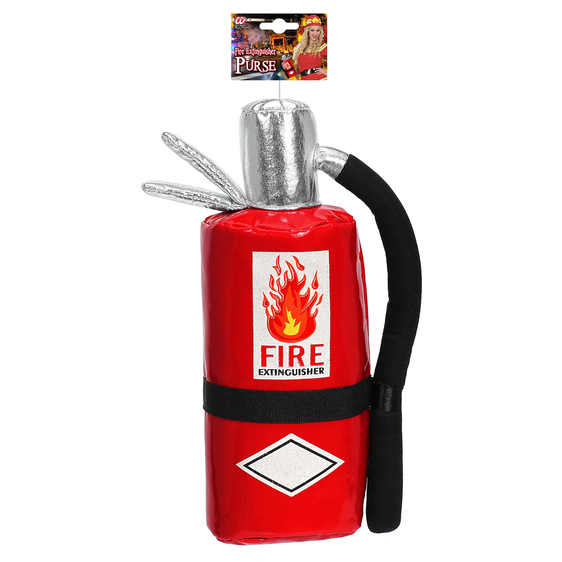 "FEUERLÖSCHERHANDTASCHE" – Detailansicht