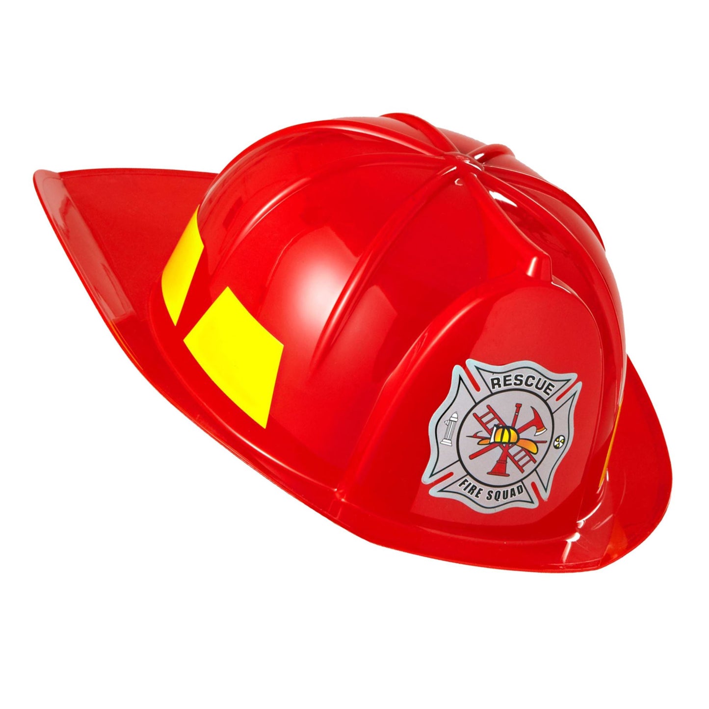 "FEUERWEHR HUT" aus Hartplastik – Vorderansicht