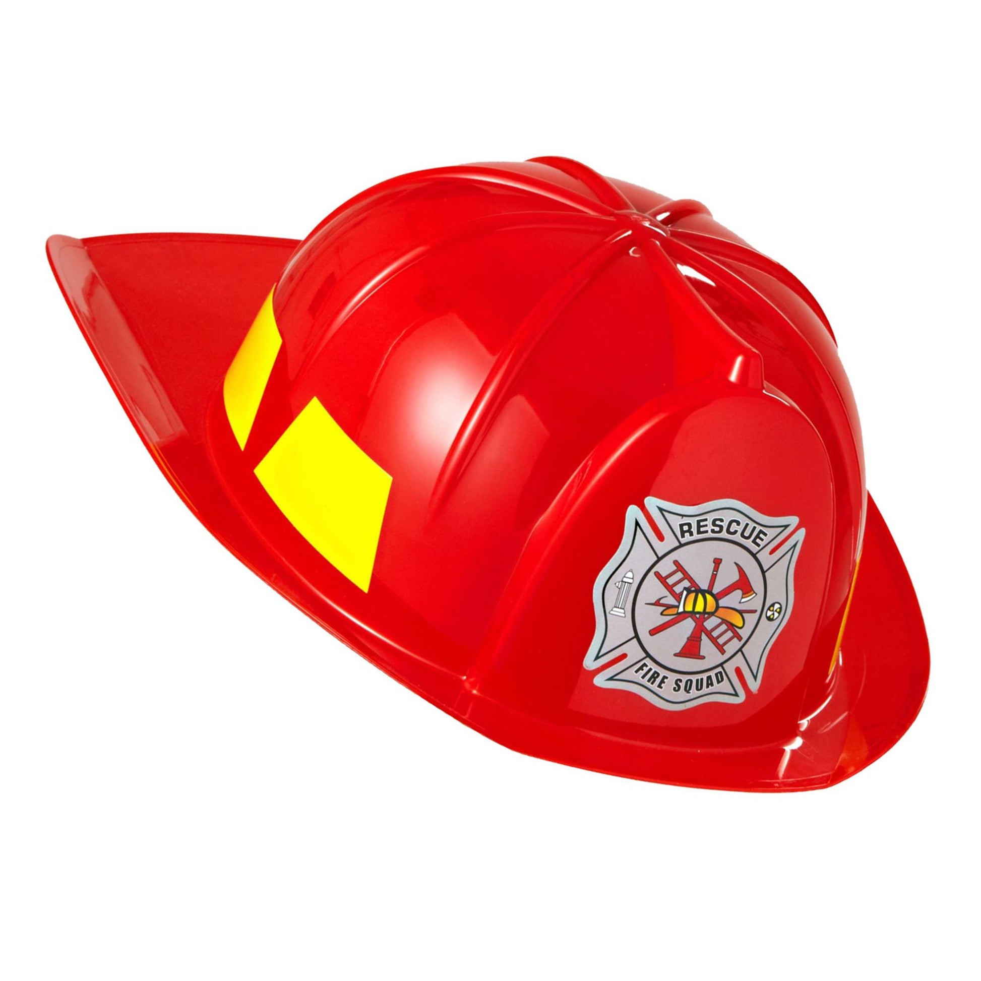 "FEUERWEHR HUT" aus Hartplastik – Vorderansicht