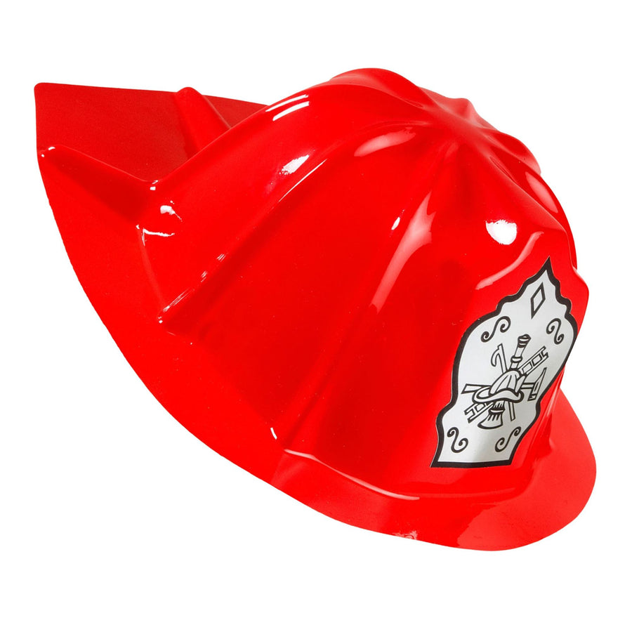 "FEUERWEHR HUT" aus PVC – Vorderansicht