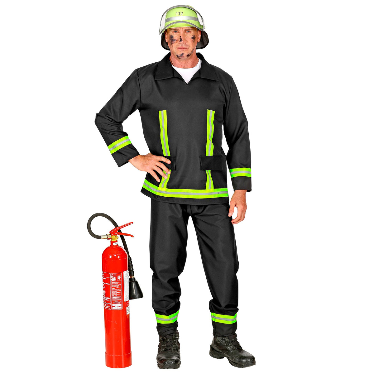 "FEUERWEHRMANN" (Jacke, Hose) – Detailansicht