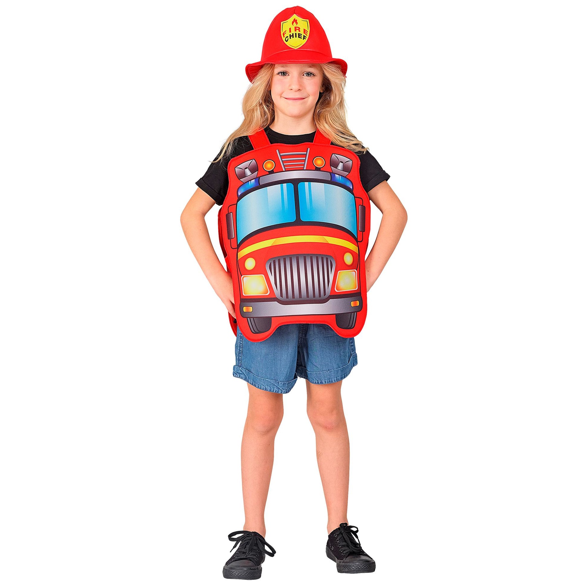 "FEUERWEHRMANN" (Kostüm, Helm) – Detailansicht