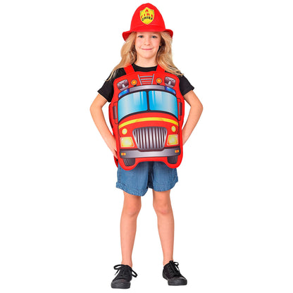 "FEUERWEHRMANN" (Kostüm, Helm) – Detailansicht