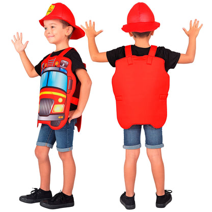 "FEUERWEHRMANN" (Kostüm, Helm) – Ansicht 3