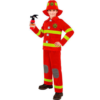 "FEUERWEHRMANN" (Oberteil, Hose, Hut) – Ansicht 4