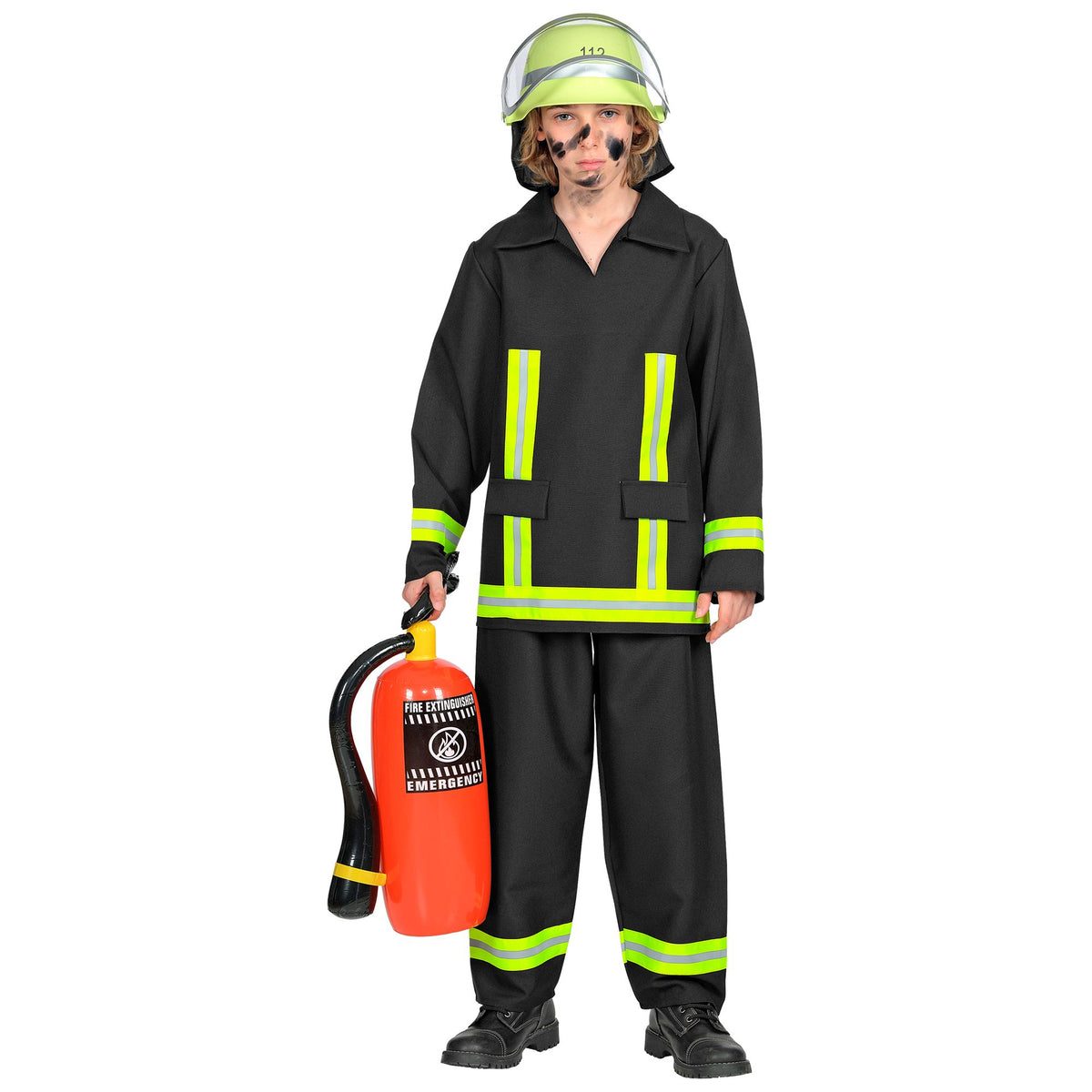"FEUERWEHRMANN" (Oberteil, Hose) – Detailansicht