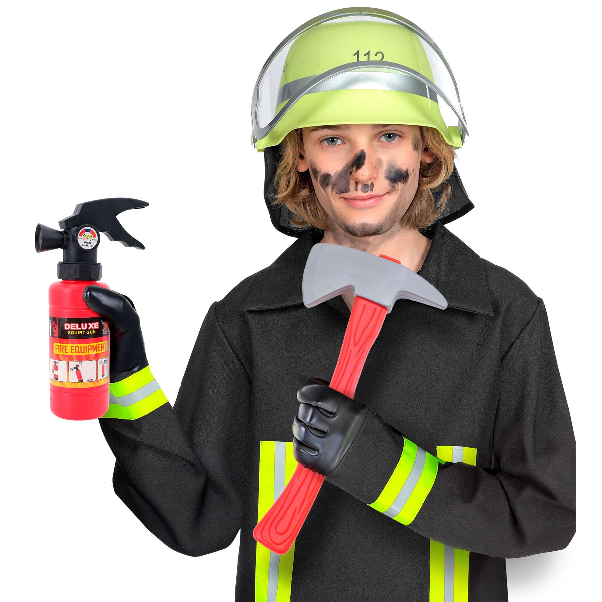 "FEUERWEHRMANN SET" (Helm, Axt, Feuerlöscher) – Ansicht 3