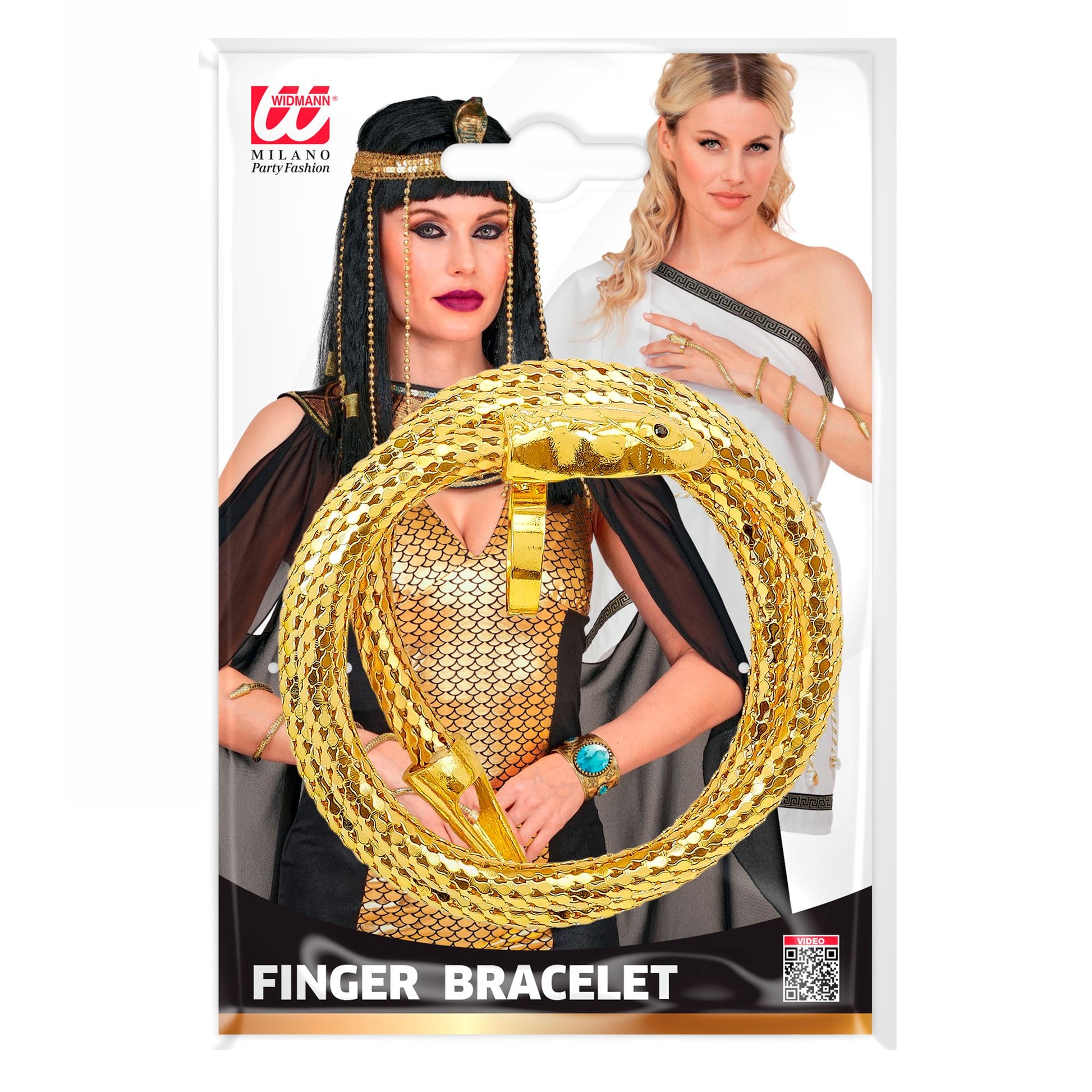 "FINGERARMBAND GOLDENE SCHLANGE" – Ansicht 3