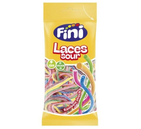 Fini Spaghetti Sour Multifruit 85 g – säuerliche multifruchtige Fruchtgummi-Spaghetti
