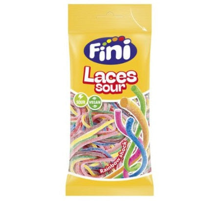 Fini Spaghetti Sour Multifruit 85 g säuerliche Fruchtgummi-Spaghetti