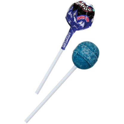Fini Booom Pop Vampire Lolli mit Kaugummi Blaubeergeschmack 100 Stück - Fasnacht24.ch – Detailansicht