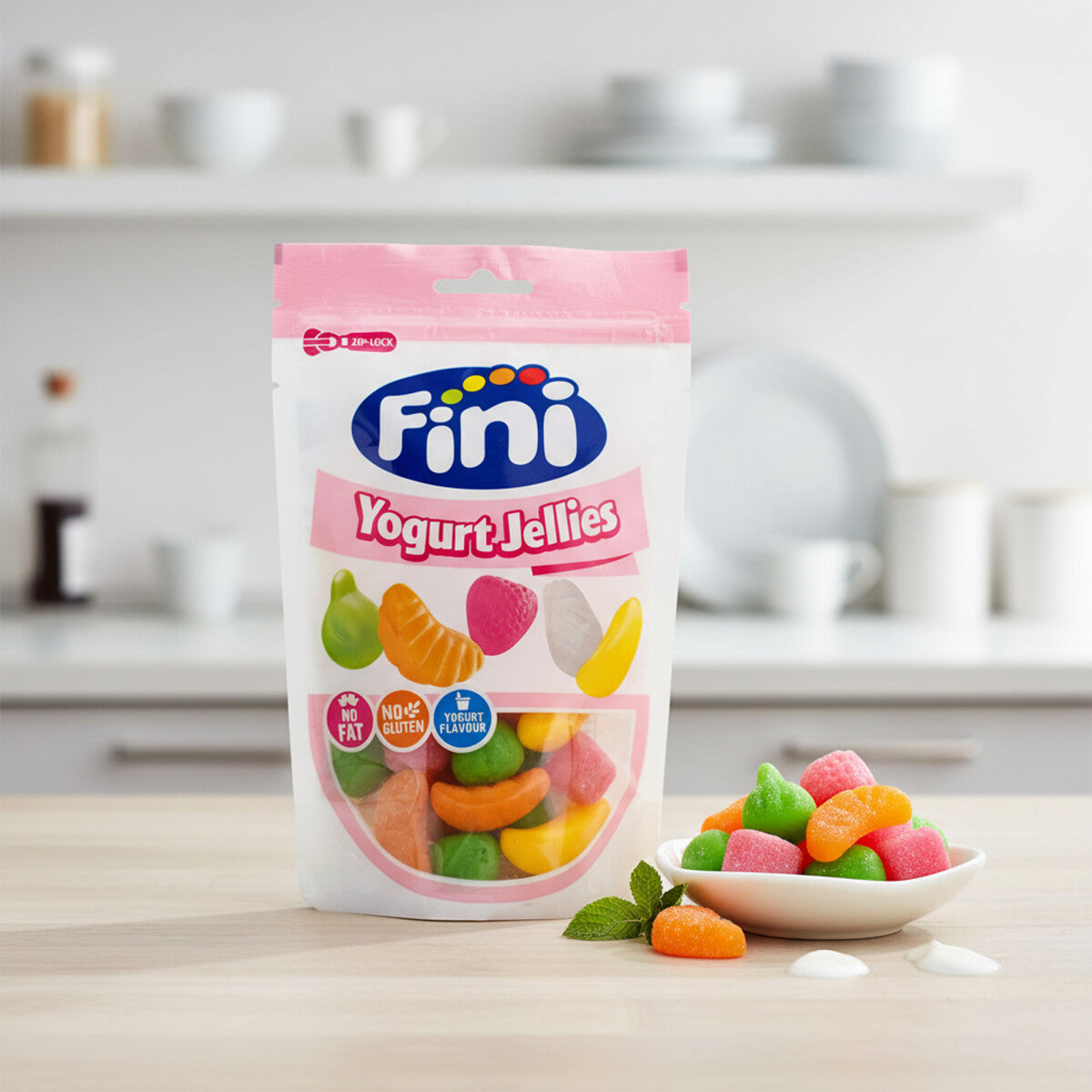 Fini Yogurt Jellies – Fruchtgummis mit Joghurtgeschmack 165 g