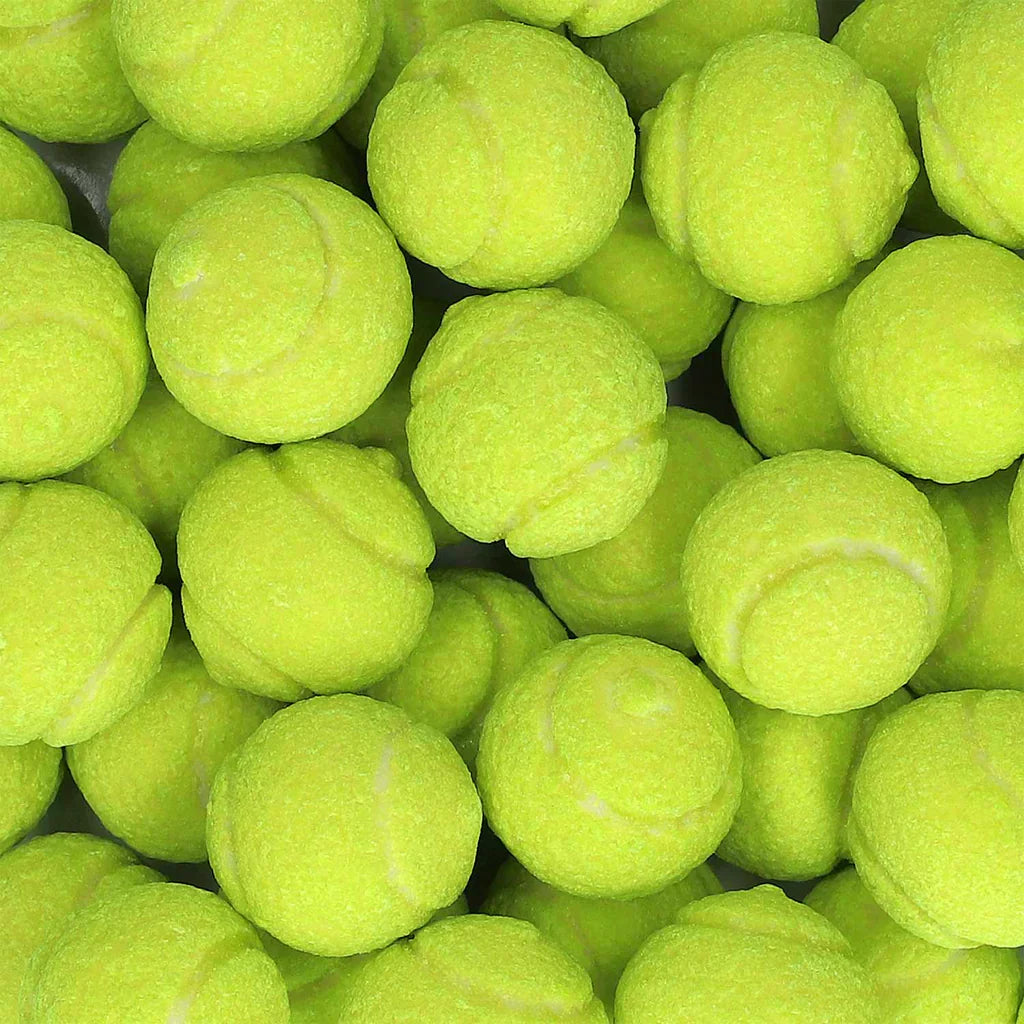 Fini Tennis Bubble Gum 1 Kg – Tennisballförmige Kaugummis – Detailansicht