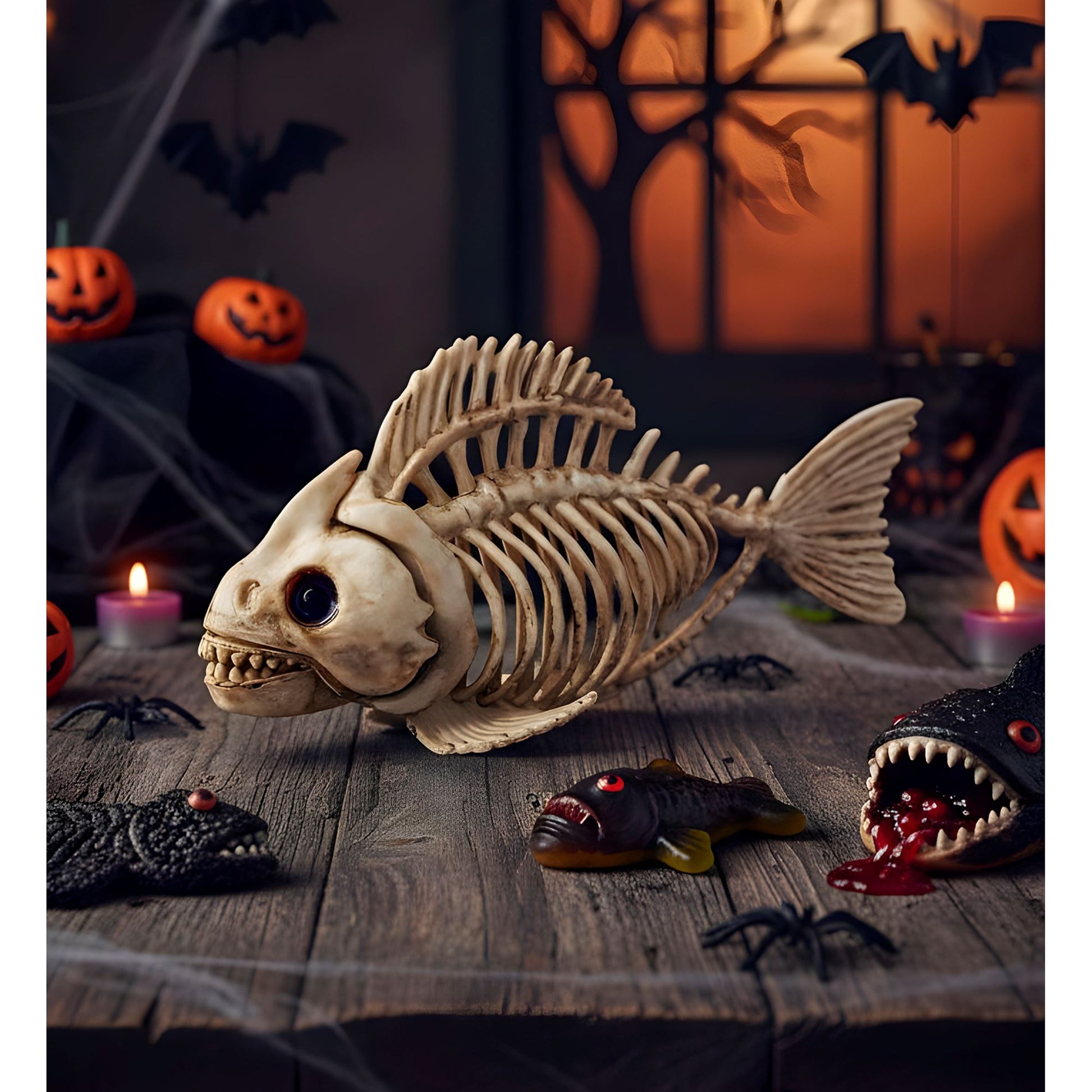 "FISCH SKELETT" 23 cm – Ansicht 3