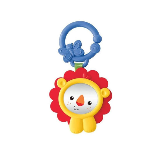 Fisher Price Fisher Price, Lion, Spiele Spiegel mit praktischen Aktivitäten, Beißspielzeug, Unisex, 3+ monate Regular