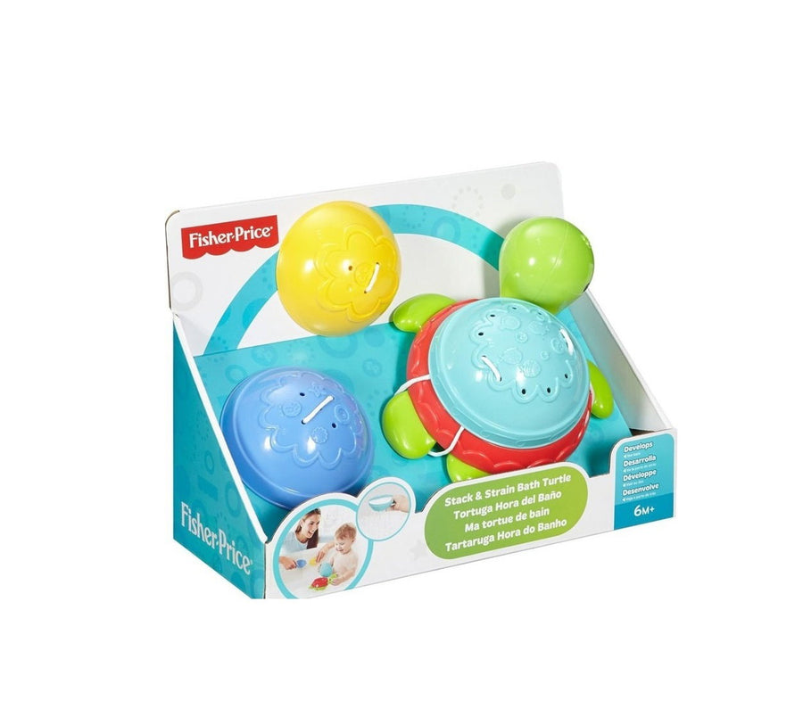 Fisher Price Stack & Strain Bath Toys Badespielzeug zum Stapeln und Sieben