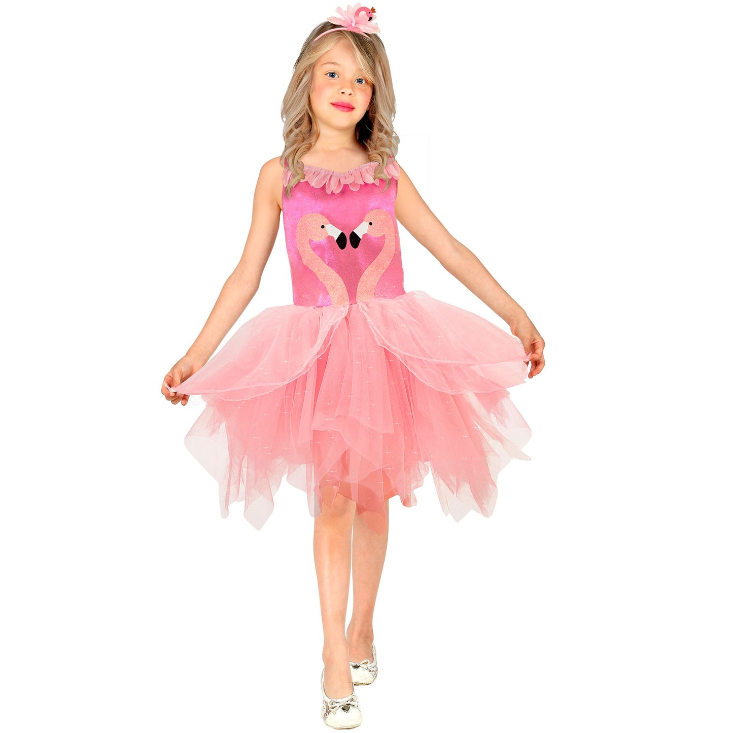 "FLAMINGO" (Kleid mit Tutu, Haarreif) – Ansicht 3