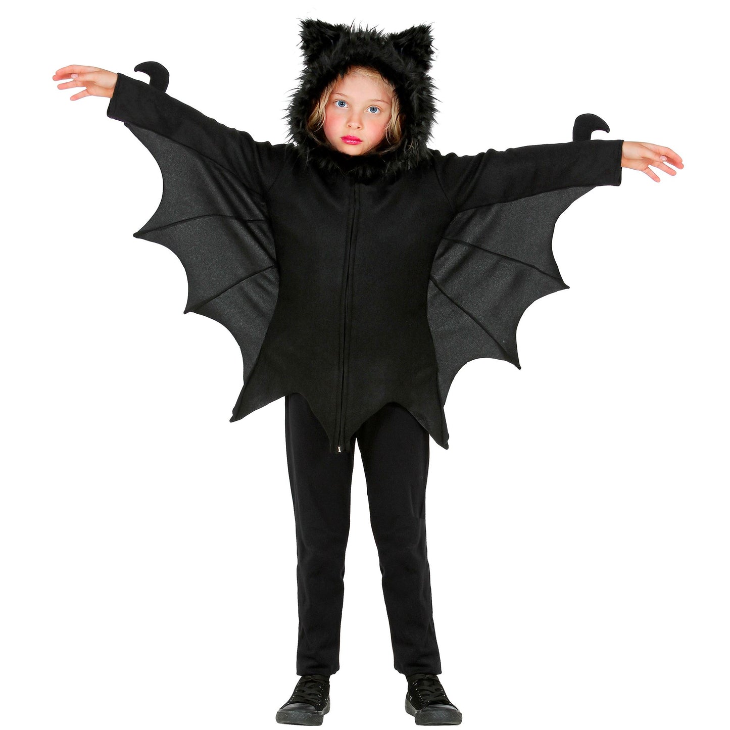"FLEDERMAUS" (Jacke mit Kapuze) – Detailansicht