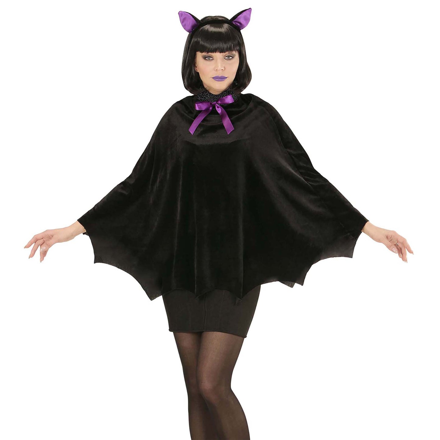 "FLEDERMAUS" (Poncho, Ohren) – Vorderansicht