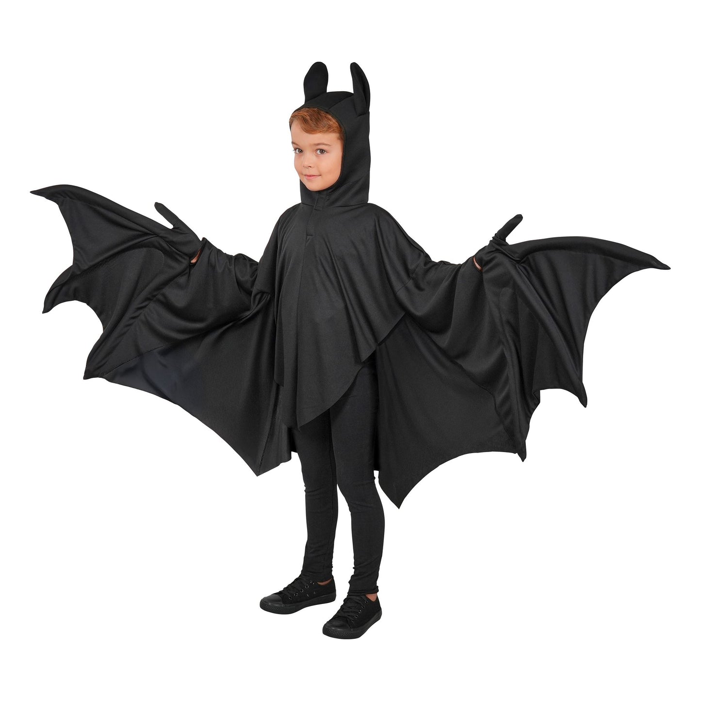 "FLEDERMAUS" (Umhang mit Kapuze und biegbaren Flügeln) – Ansicht 3