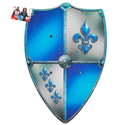 "FLEUR-DE-LIS SCHILD AUS HOLZ" 50x32 cm – Detailansicht