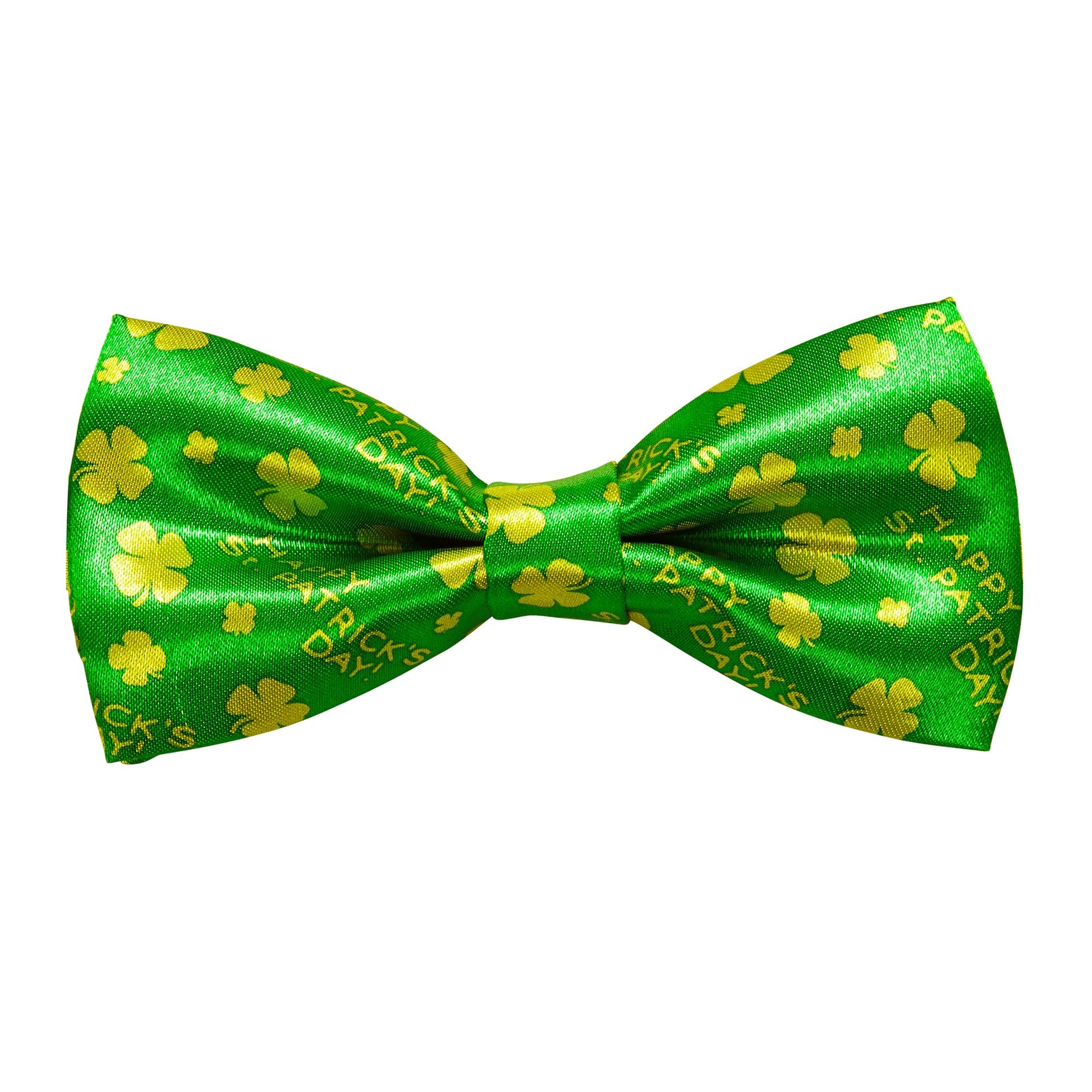 "FLIEGE ST. PATRICK'S DAY" regulierbar - Satin – Vorderansicht