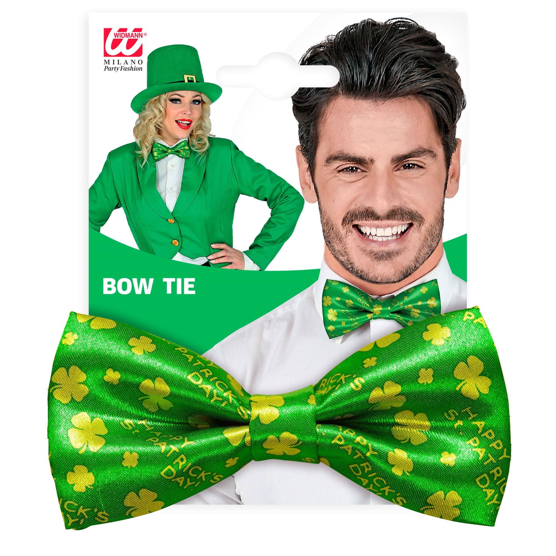 "FLIEGE ST. PATRICK'S DAY" regulierbar - Satin – Detailansicht
