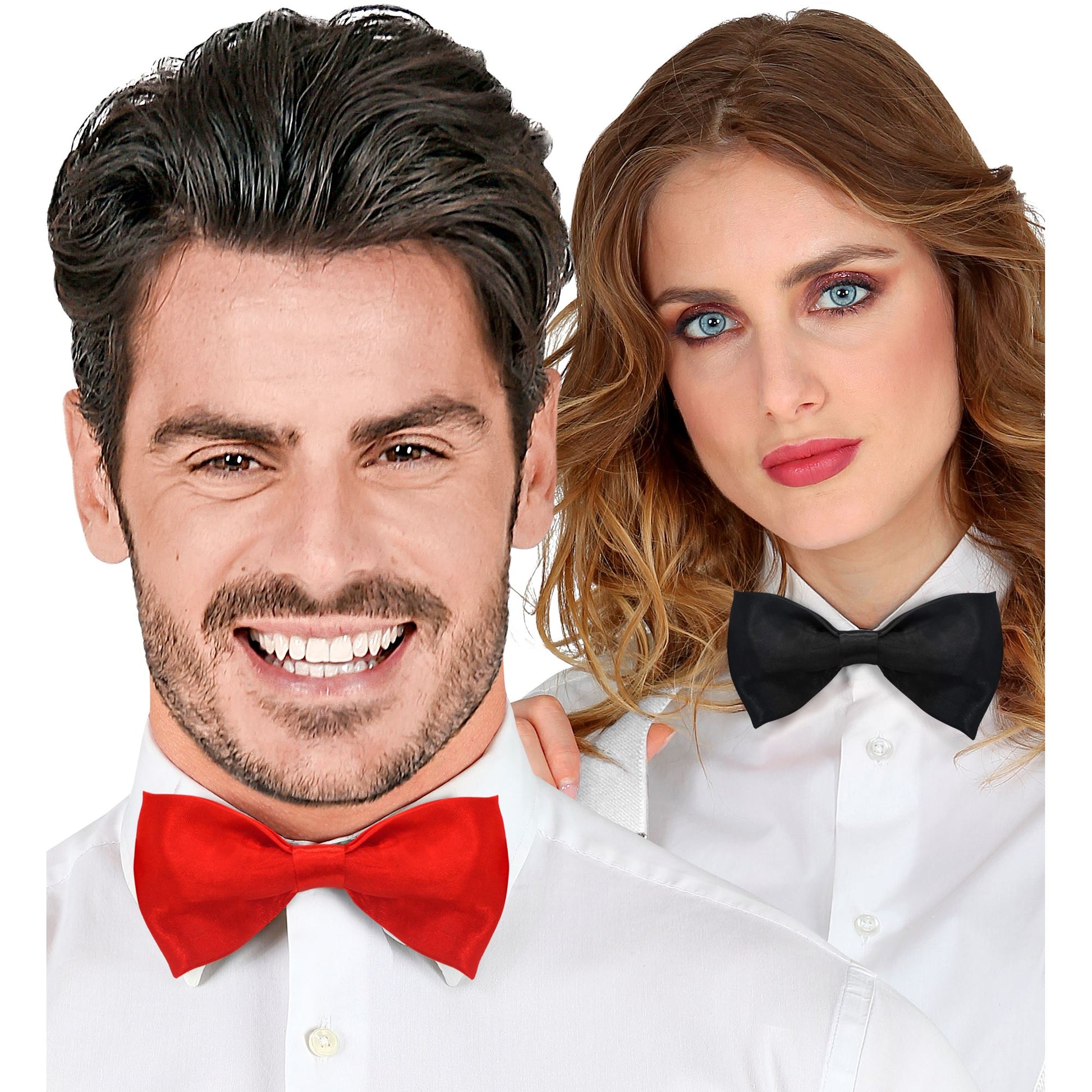 "FLIEGEN AUS SATIN" in 3 Farben sort – Detailansicht