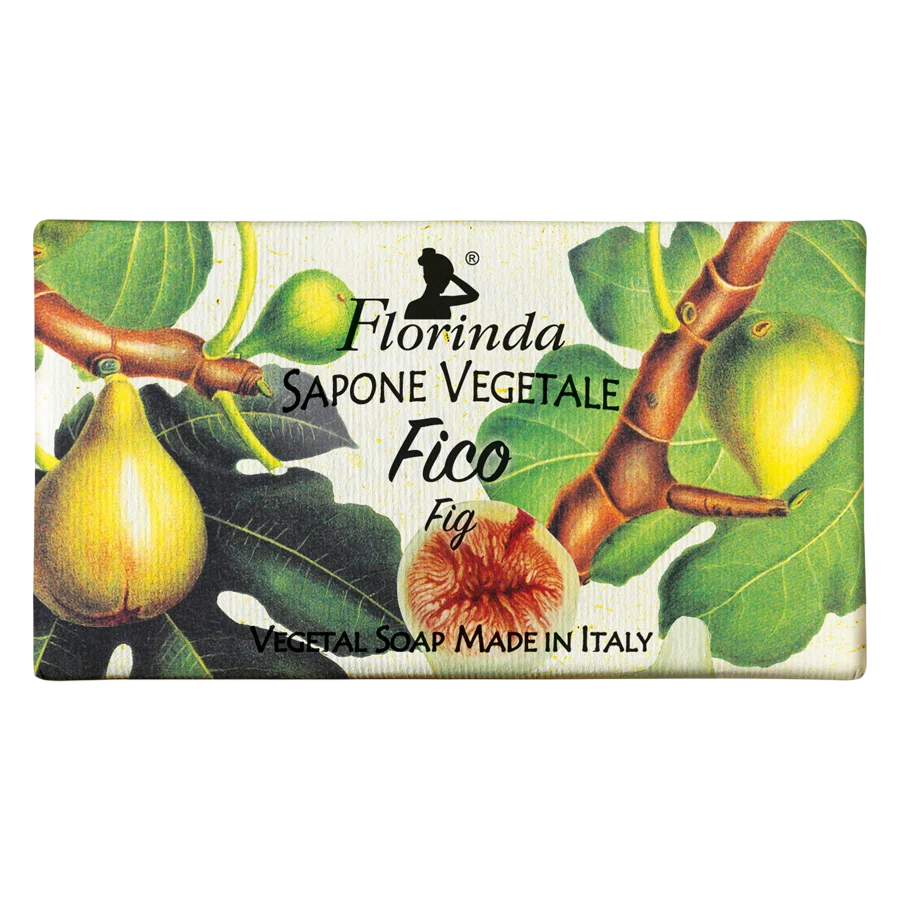 Florinda, Fig, Vegan, Reinigung, Seifenstück, Körper, 100 g