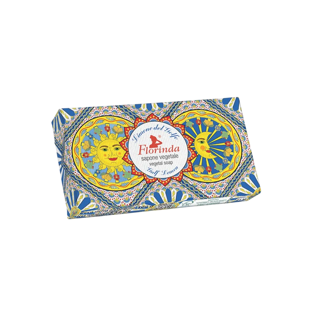 Florinda, Gulf Lemon, Vegan, Hydratisierend, Duftende Seife, Körper, 100 g