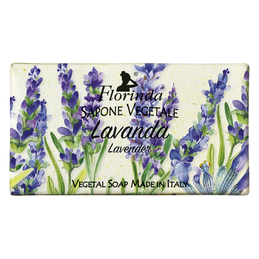 Florinda, Lavender, Vegan, Hydrating & Cleansing, Floral, Duftende Seife, Körper, 100 g