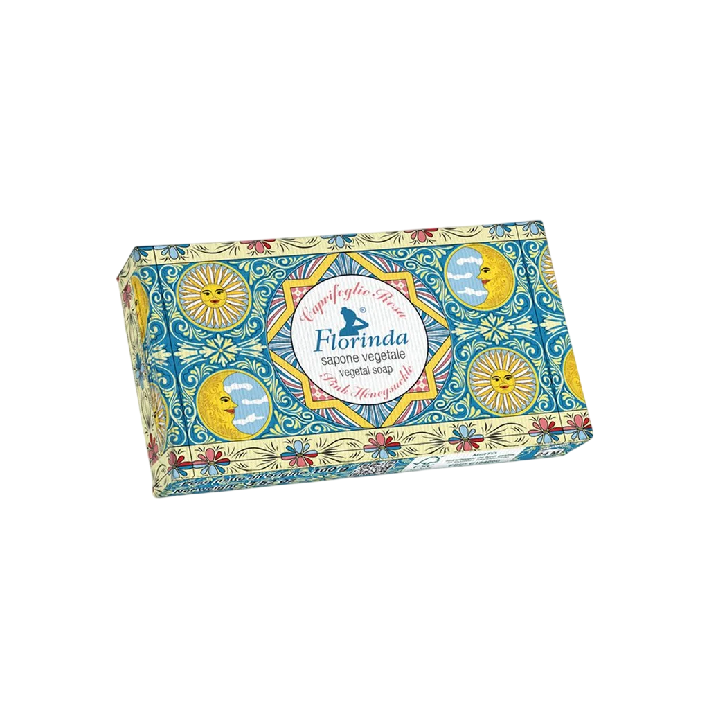 Florinda, Pink Honeysuckle, Vegan, Hydratisierend, Duftende Seife, Körper, 100 g