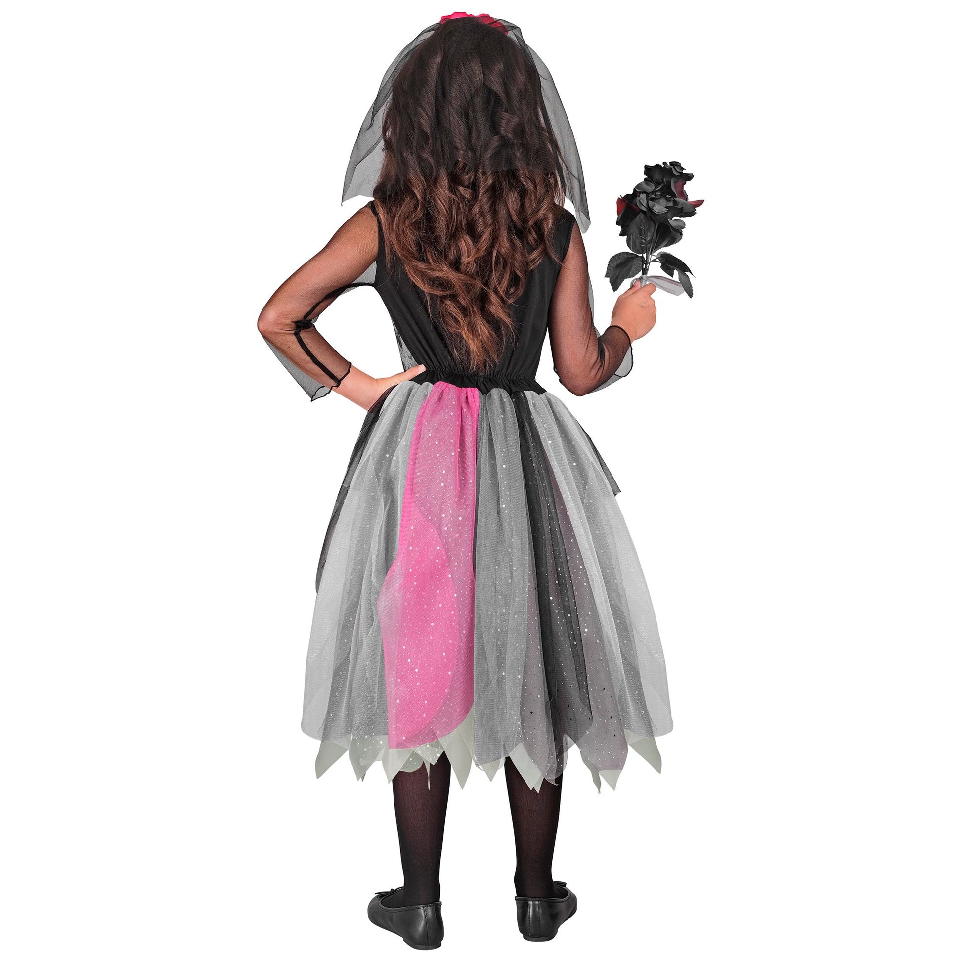 "FLOWER SKELETT GIRL" (Kleid, Haarreif) – Ansicht 4