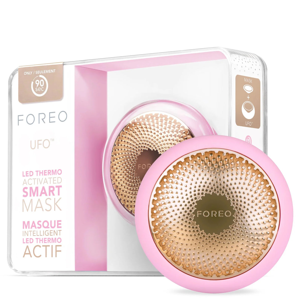 FOREO, UFO, Silicone Electric Cleanser, Pearl Pink