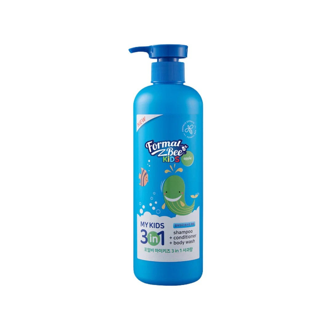Formal Bee, 3in1 Apple, Haarshampoo, Spülung & Duschgel 3-in-1, 1000 ml