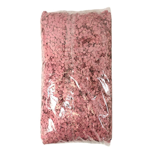Roter Konfetti in einem 1 kg wiederverschließbaren Beutel für Partys und Veranstaltungen.
