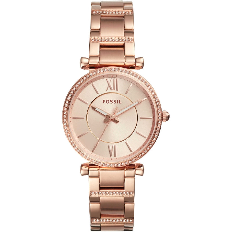 FOSSIL ES4301 Only Time - Armbanduhr 35 mm Gold