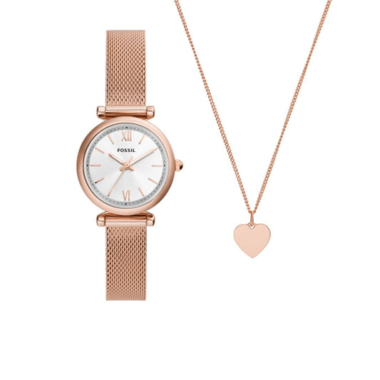 FOSSIL ES5314SET Only Time - Armbanduhr 28 mm Gold