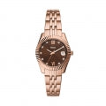 FOSSIL ES5324 Date - Armbanduhr 32 mm Gold ansicht-2