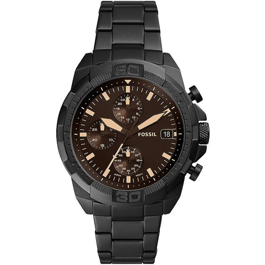 FOSSIL FS5851 Chronograph Armbanduhr 44 mm Schwarz