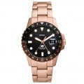 FOSSIL FS6027 Date - Armbanduhr 42 mm Gold ansicht-2
