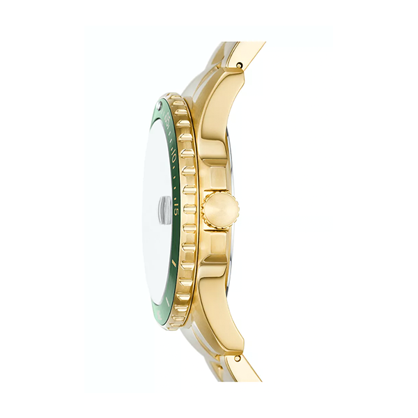 FOSSIL FS6030 Date - Armbanduhr 42 mm Gold ansicht-2