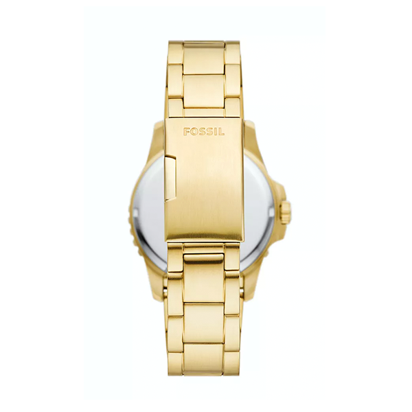 FOSSIL FS6030 Date - Armbanduhr 42 mm Gold ansicht-3