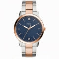 FOSSIL MINIMALIST FS5498 Only Time - Armbanduhr 44 mm Gold ansicht-2