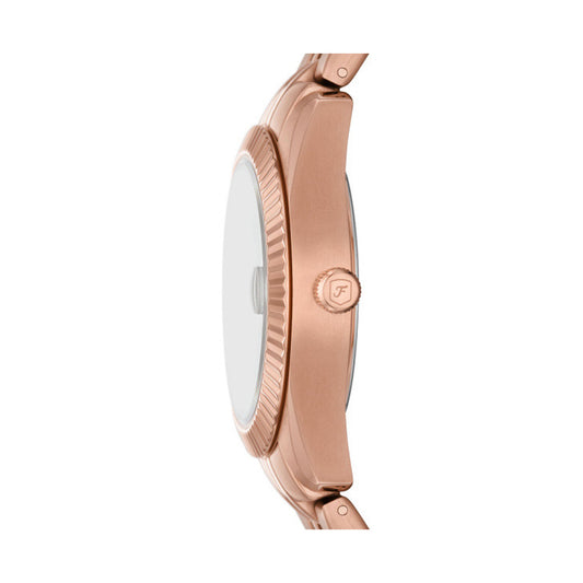 FOSSIL SCARLETTE ES5369 Date - Armbanduhr 33 mm Gold ansicht-2
